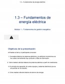 Fundamentos de gestión energética