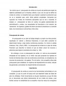 Presupuesto de ventas