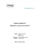 “Negociación y resolución de conflictos”