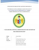 Sistema administrativos de recursos humanos