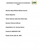 Informe sobre San Pedro Sula