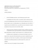Administracion en las organizaciones direccion y control en la favorita