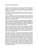 Descripción de la realidad problemática