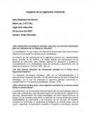 Impacto de la ingeniería industrial