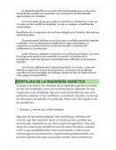 La ingeniería genética