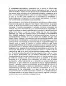 El pensamiento psicodinámico