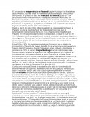 El proceso de la independencia de Panamá