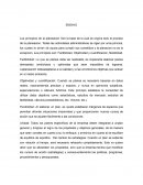 Los principios de la planeacion