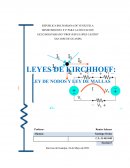 Trabajo de LEYES DE KIRCHHOFF