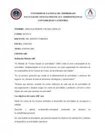 COSTOS ABC. Página 1