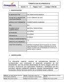 Guía de competencias humanas