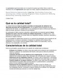 Qué es la calidad total?