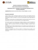 MEMORANDO TEMA N°1: ALINEANDO EL PLAN ESTRATEGICO EMPRESARIAL CON LA EXCELENCIA OPERACIONAL