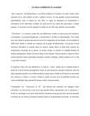 La dura realidad de la sociedad