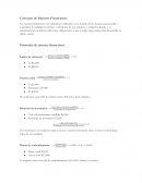Concepto de Razones Financieras