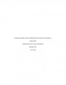 Conceptos generales sobre la Administración de Recursos Informáticos