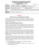 INVESTIGAR SOBRE EL SISTEMA ACTUAL DE LAS FINANZAS EN EL MUNDO