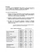 Ejercicio Análisis financiero