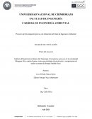 Proyecto de Investigación previo a la obtención del título de Ingeniero Ambiental