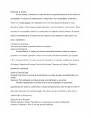 Definición de nómina