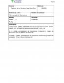 Administración de Operaciones. Caso Hersheys