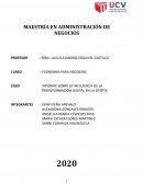 INFORME SOBRE LA INFLUENCIA DE LA TRANSFORMACIÓN DIGITAL EN LA OFERTA