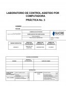 PRACTICA 3 TABLERO DE CONTROL