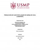PRODUCCIÓN DE CAKE POPS A BASE DE HARINA DE COCA (CAKEPOPS)