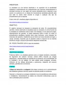 ANESTESIA