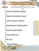Desarrollo histórico de la administración