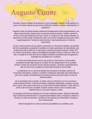 AUGUSTO COMTE