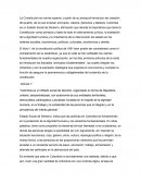 Ensayo Constitución Nacional