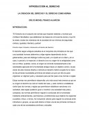 LA CREACION DEL DERECHO Y EL DERECHO COMO NORMA