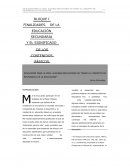 Propósitos y contenidos de la Educación Básica