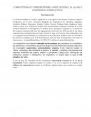 COMO INTEGRA EL COOPERATIVISMO A NIVEL MUNDIAL, LA ALIANCA COOPERATIVA INTERNACIONAL