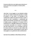 Sistema jurídico Venezolano