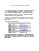 USO DEL LCD USANDO PIC-BASIC-PRO (PBP)