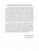 RESEÑA HIST. DE LA PLAZA BOLIVAR DE CIUDAD NUTRIAS