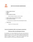 Nociones básicas de la Plataforma LMS (Learning Management System)