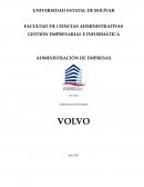 Administración Estratégica. VOLVO
