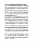 EVIDENCIA 2. Foro Temático: Caso vulneración de derecho a la información