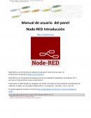 Manual de usuario del panel Node-RED