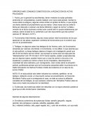 ERRORES MÁS COMUNES COMETIDOS EN LA REDACCIÓN DE ACTAS POLICIALES