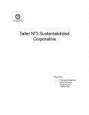 Taller Nº3 Sustentabilidad Corporativa