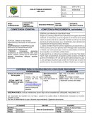 GUIA DE TRABAJO ACADEMICO