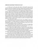 Análisis del cortometraje “El orden de las cosas”