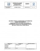 INFORME TÉCNICO LABORATORIO DE PAVIMENTOS