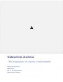 Matemáticas discretas