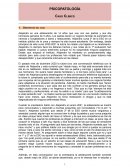 PSICOPATOLOGÍA Caso Clínico