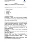 SIMULACIÓN AMPLIFICADOR OPERACIONAL SUMADOR